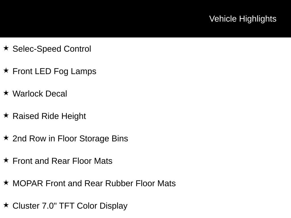 New 2026 Bright White Clear-Coat Exterior Paint RAM Warlock image 7