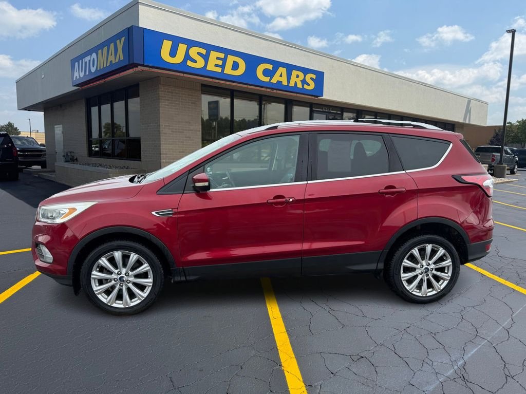 Used 2017 Ruby Red Metallic Ford Titanium image 8