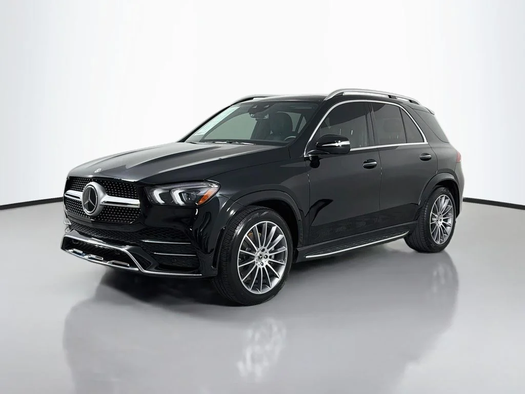 Used 2022 Black Mercedes-Benz GLE 450 image 1