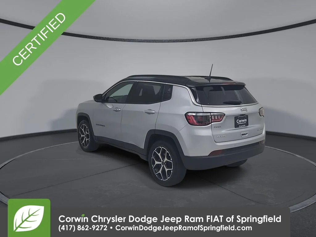 Certified Used 2025 Silver Jeep Limited image 11