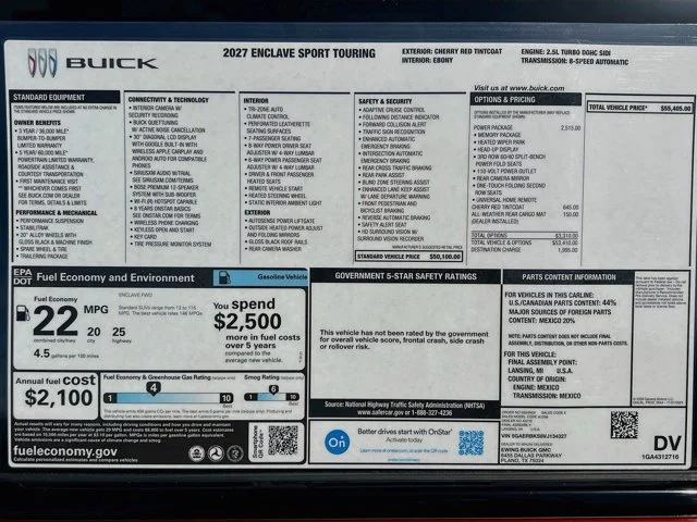 2027 Buick Enclave Sport Touring - Photo 21