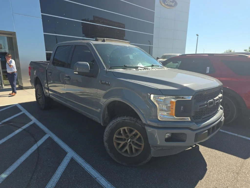 Used 2020 Abyss Gray Metallic Ford Lariat image 1