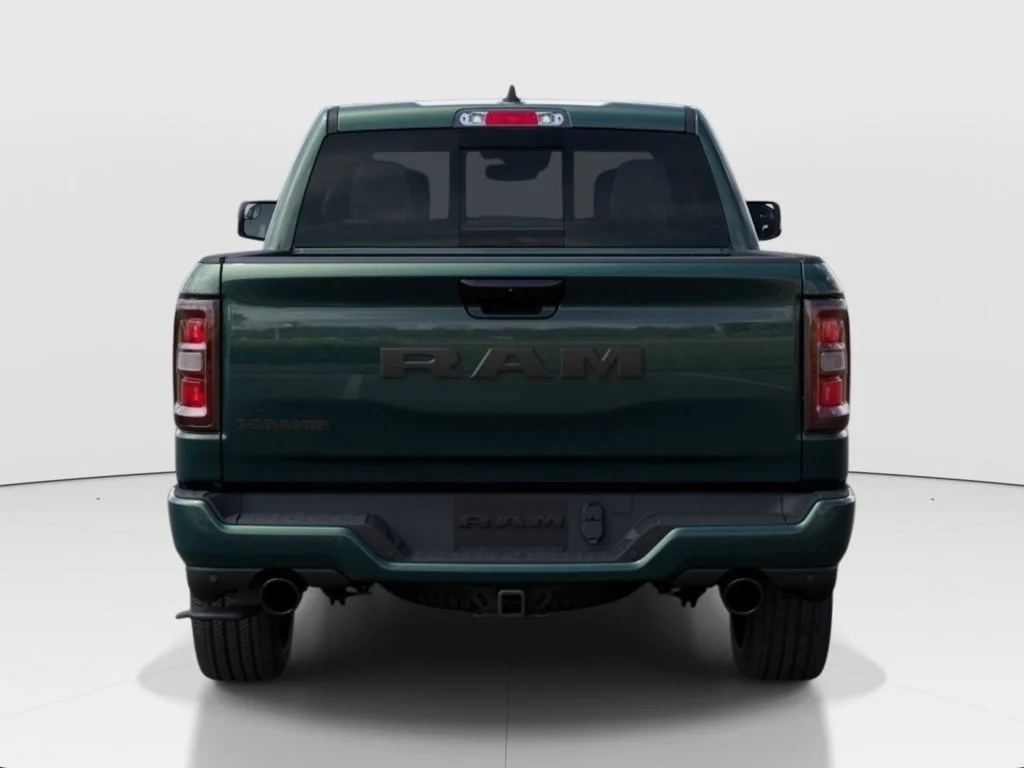 New 2026 Serrano-Green Metallic Exterior Paint RAM Laramie image 8
