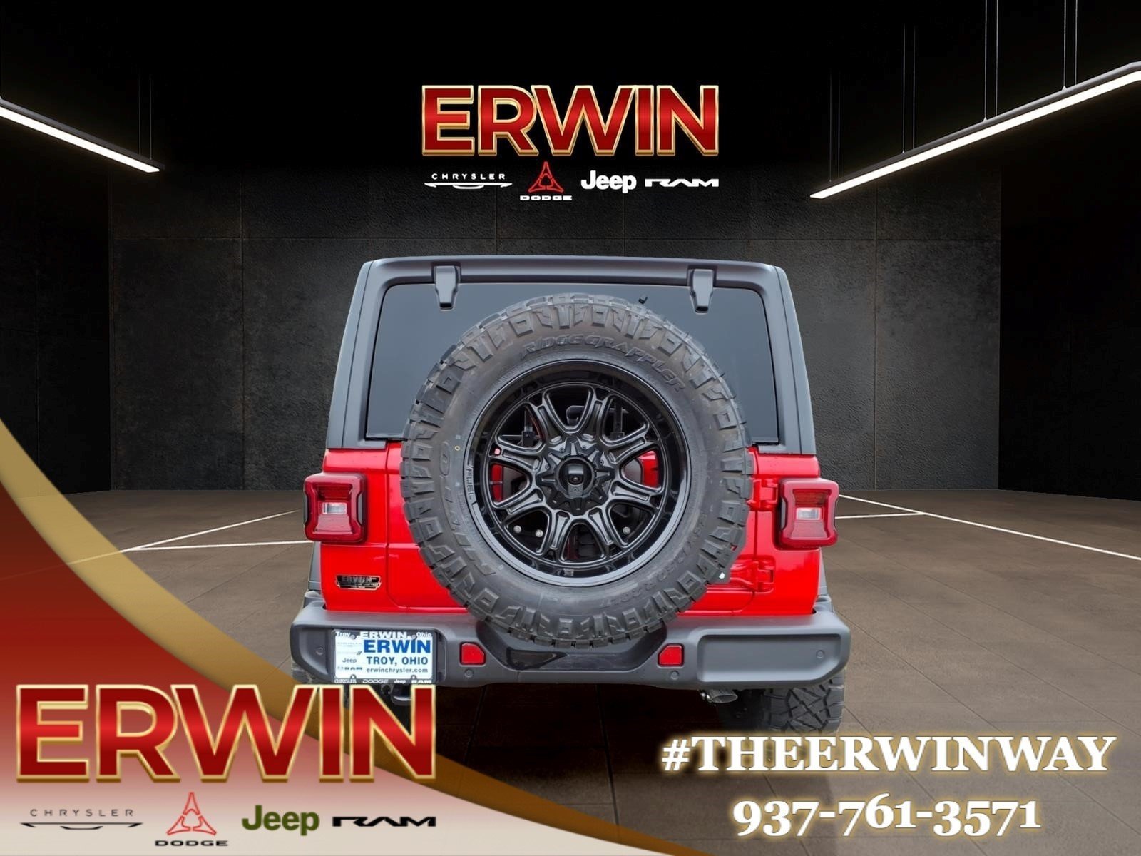 New 2026 Firecracker Red Clear-Coat Exterior Paint Jeep Sport image 5