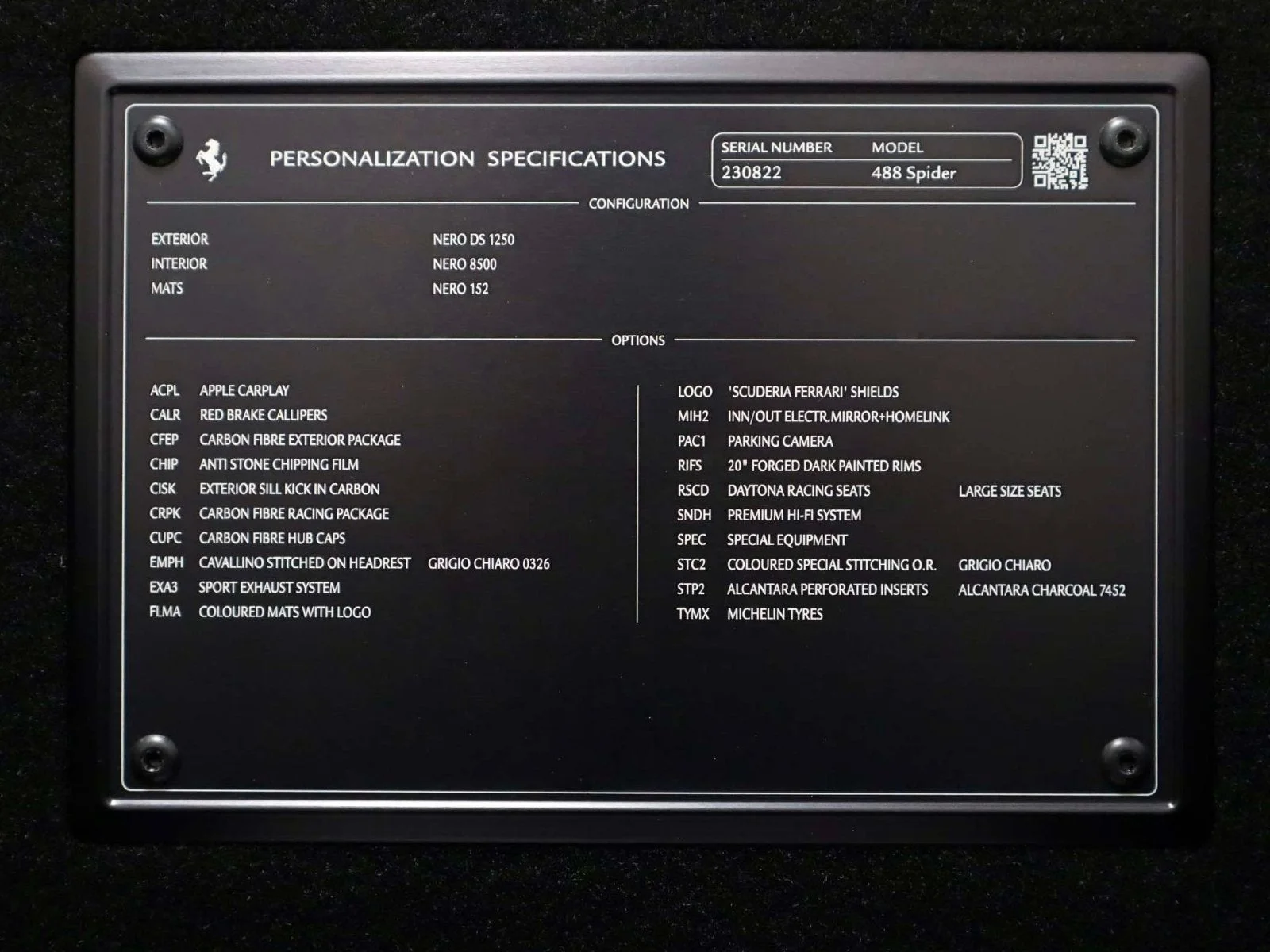 Certified Used 2018 Nero Ferrari  image 13