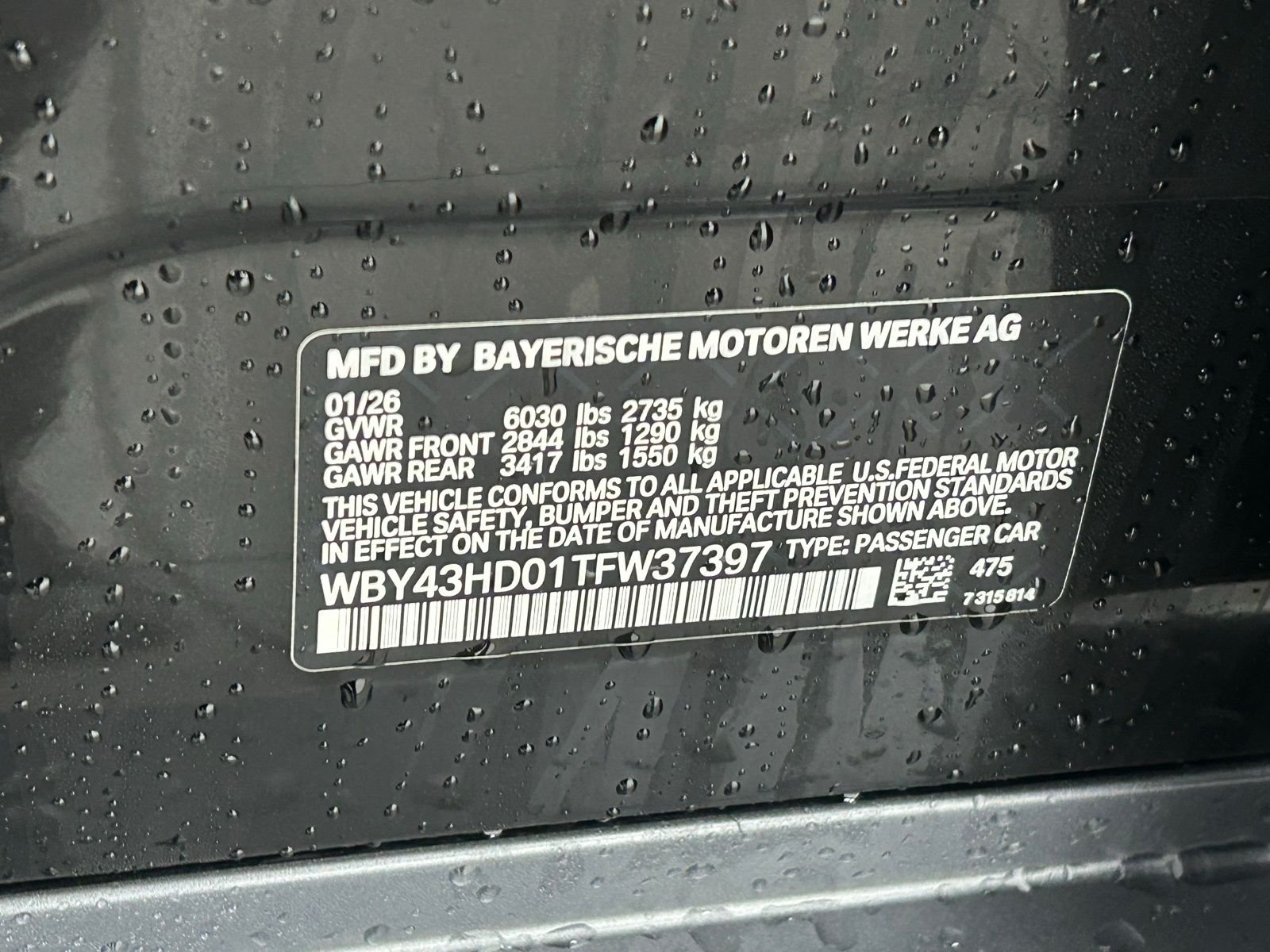 New 2026 Black Sapphire Metallic BMW xDrive40 image 55