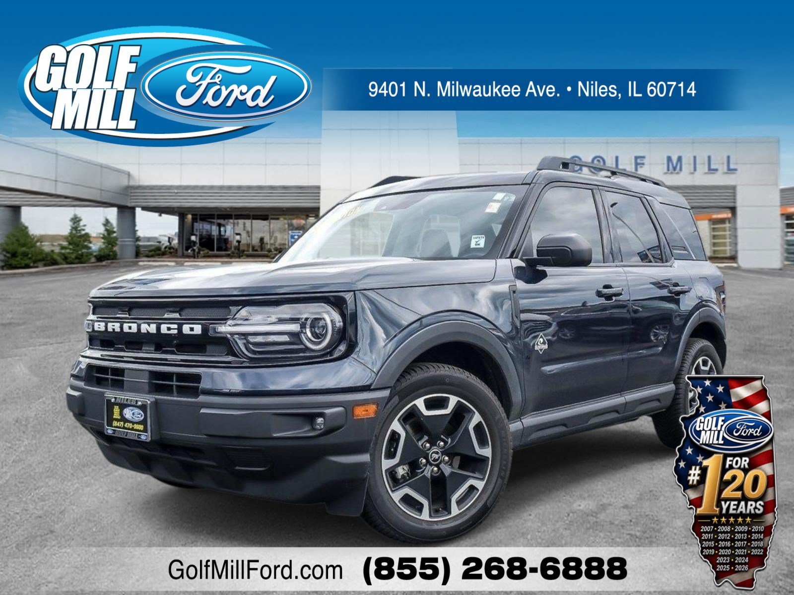 Used 2023 Alto Blue Metallic Tinted Clearcoat Ford Outer Banks image 1