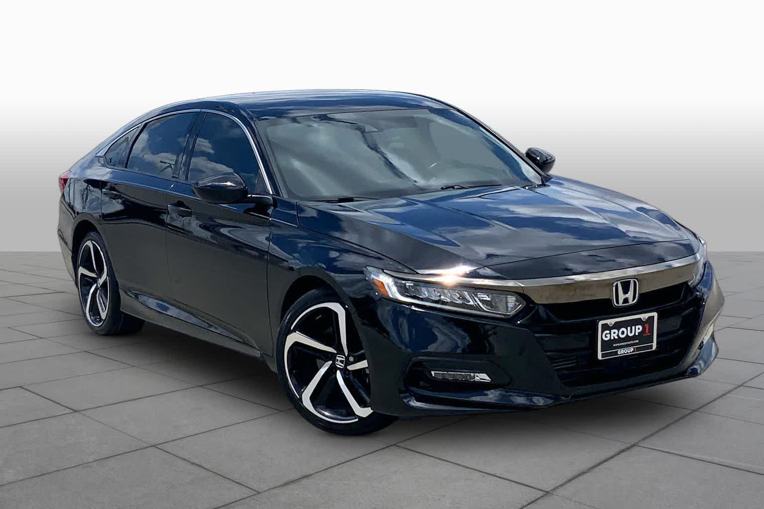 Used 2020 Crystal Black Pearl Honda Sport image 3