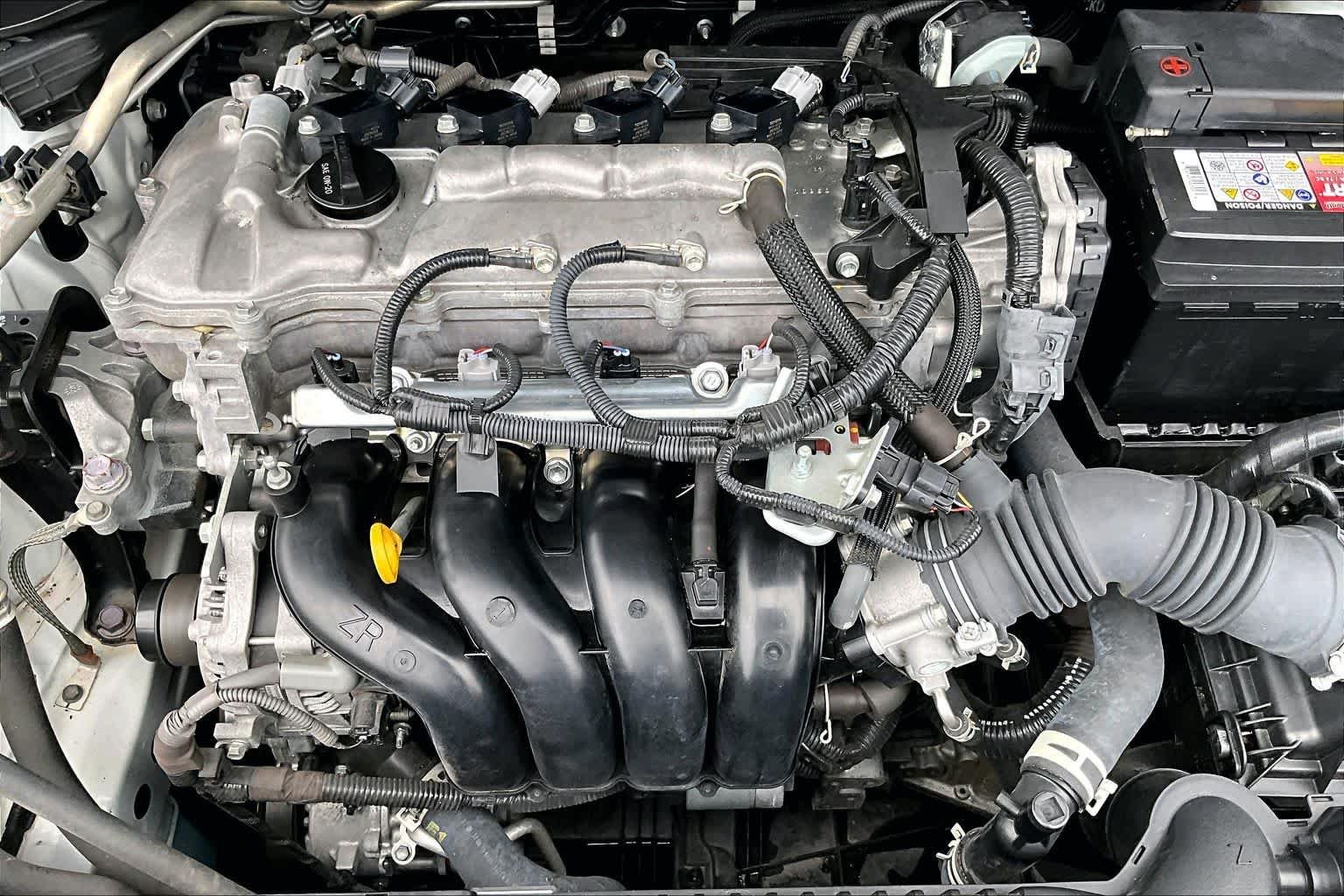 Used 2021 Super White Toyota LE image 33