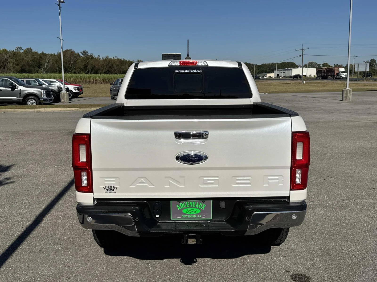 Certified Used 2020 White Platinum Tri-Coat Metallic Ford LARIAT image 6
