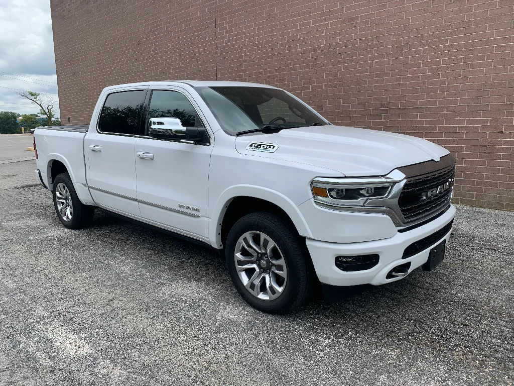 Used 2023 Bright White Clearcoat Ram Limited image 8