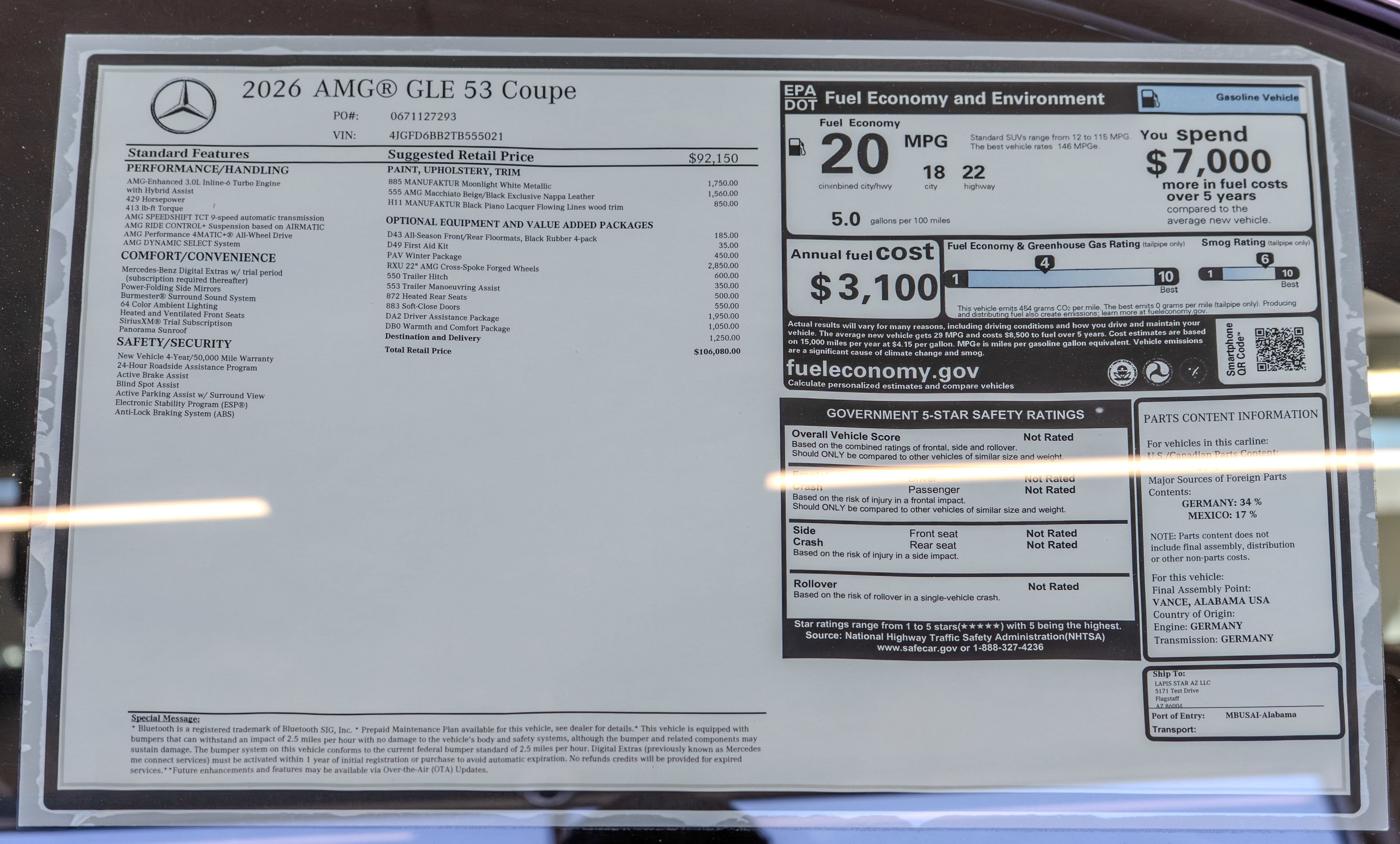 2026 Mercedes-Benz GLE Coupe GLE 53 AMG - Photo 36