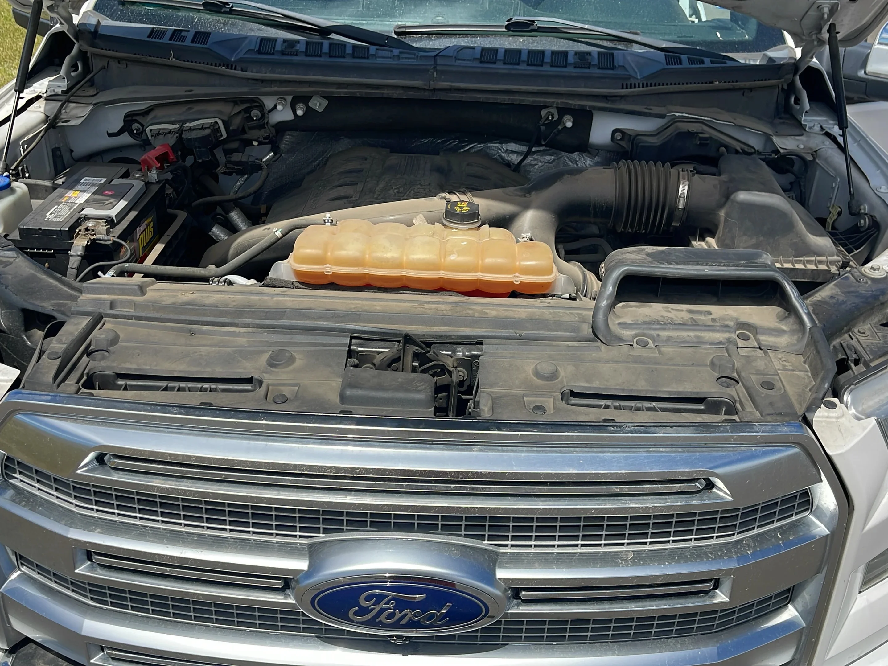 Used 2015 White Platinum Metallic Tri-Coat Ford Platinum image 9
