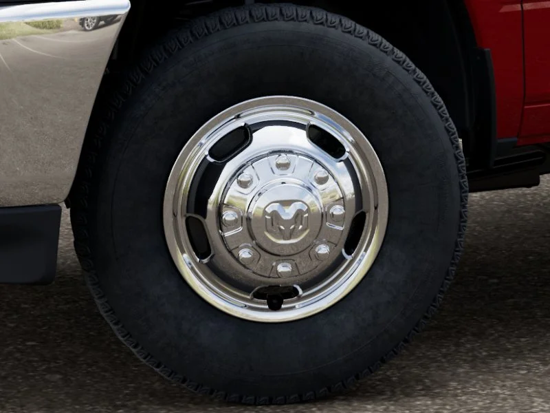 New 2026 Flame Red Clear-Coat Exterior Paint RAM TRADESMAN image 4