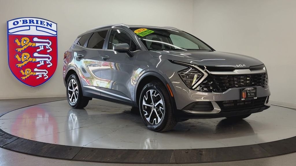 Used 2024 Silver Kia EX image 2