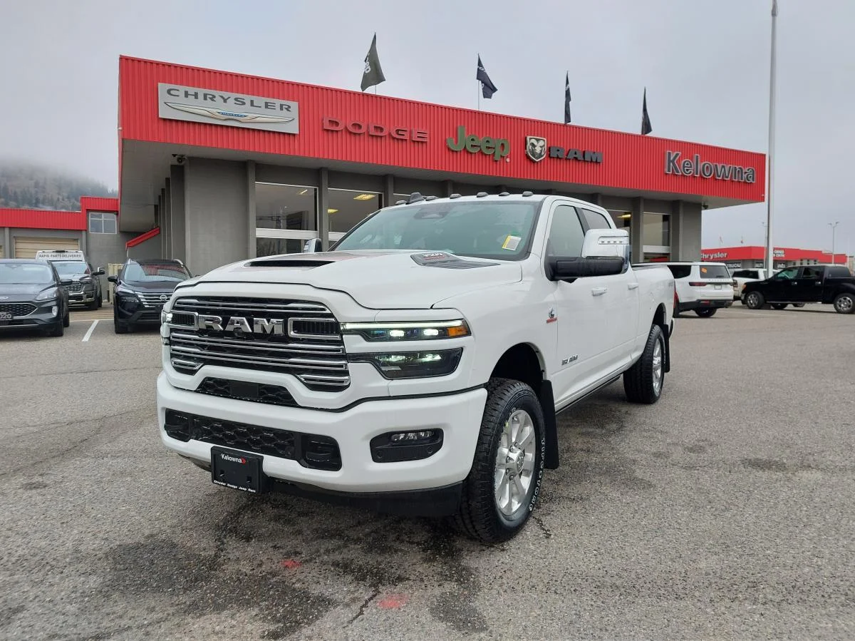 New 2026 White RAM Laramie image 1