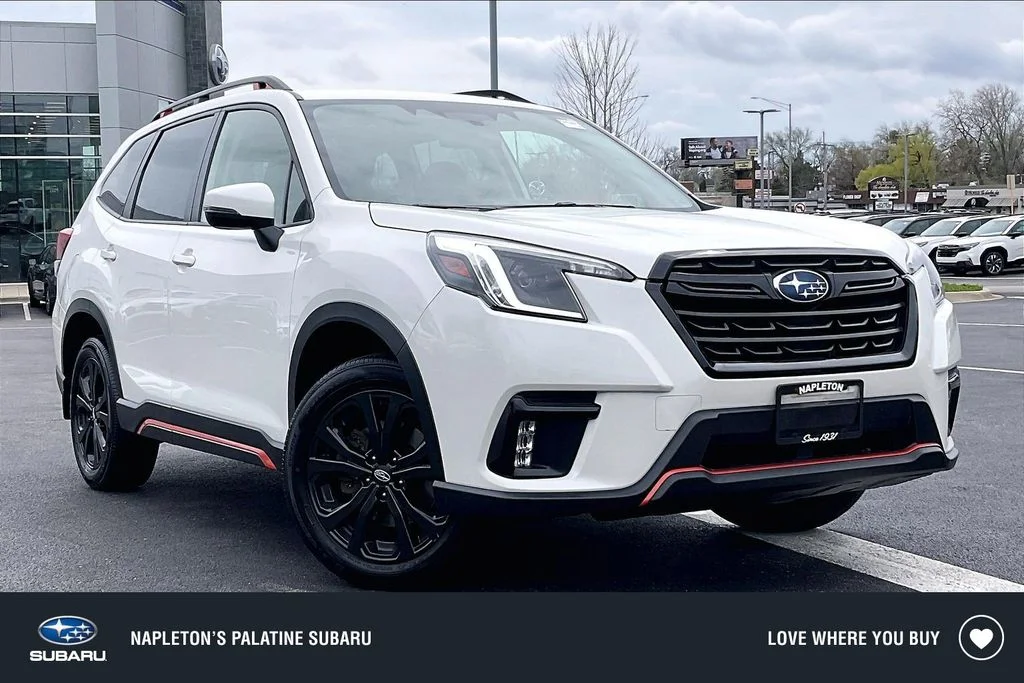 Used 2023 White Subaru Sport image 1
