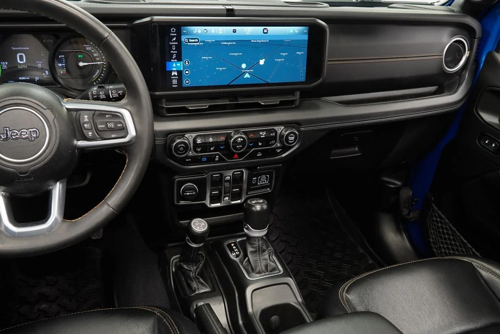 Used 2024 Blue Jeep Sahara 4xe image 32