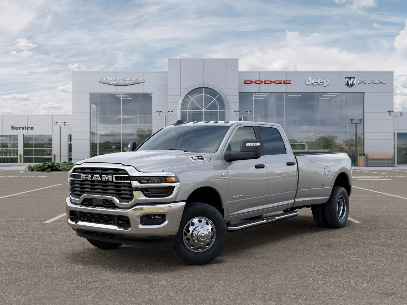 New 2026 Silver-Zynith Exterior Paint RAM Big Horn image 27