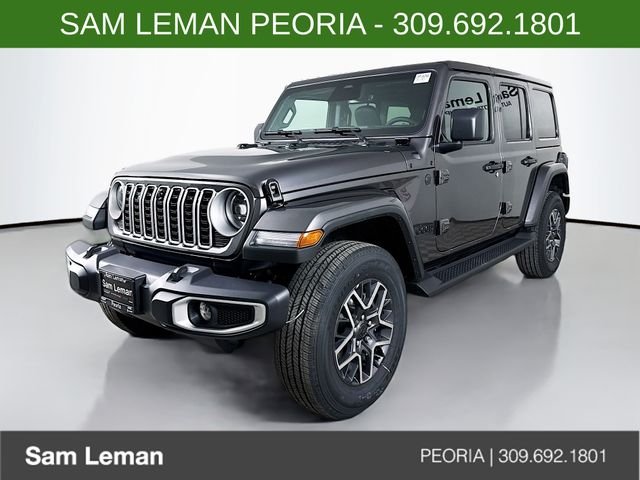 New 2026 Granite Crystal Metallic Clear-Coat Exterior Paint Jeep Sahara image 3