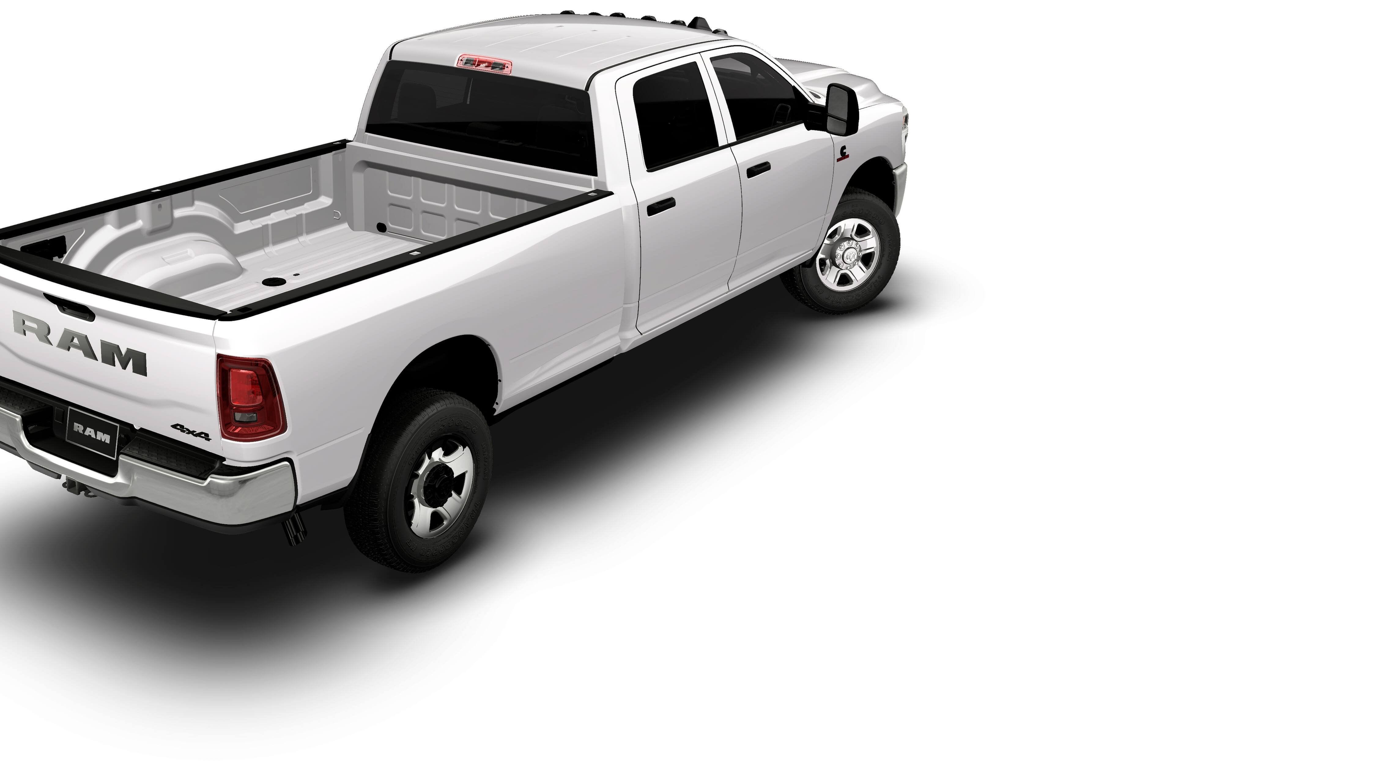 New 2026 Bright White Clear-Coat Exterior Paint RAM TRADESMAN image 14