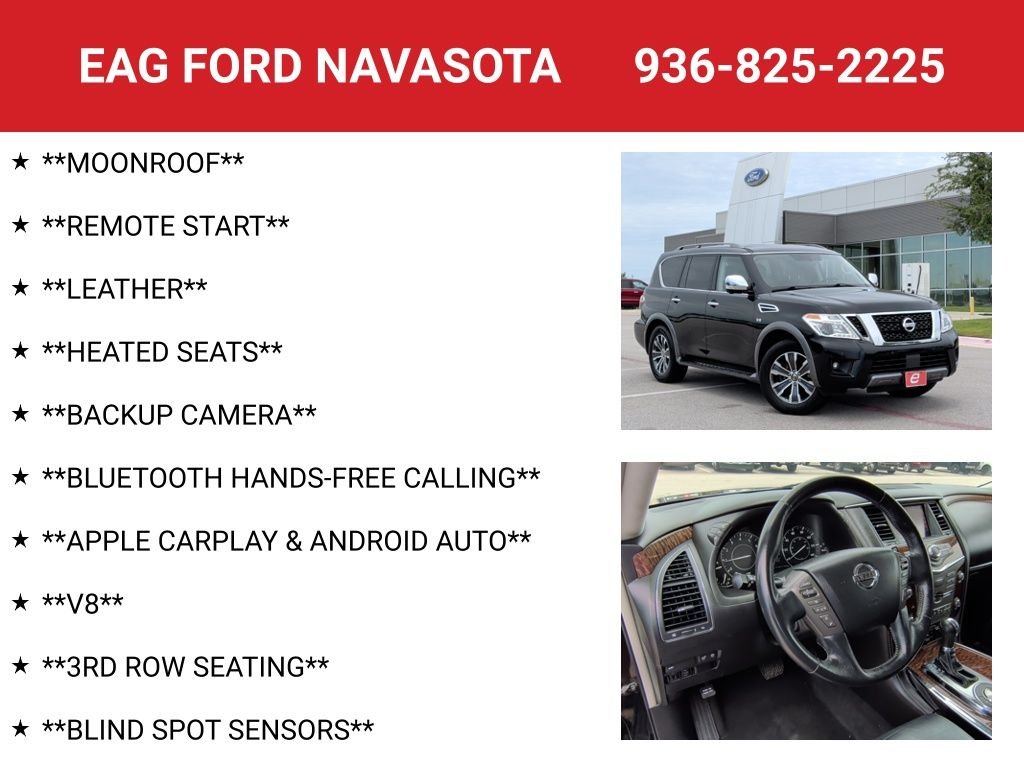 Used 2019 Super Black Nissan SL image 4
