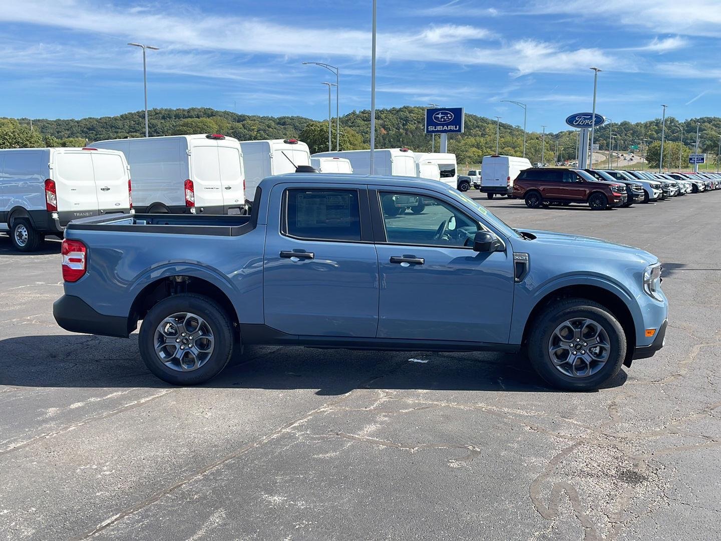 New 2026 Azure Gray Metallic Tri-Coat Ford XLT image 6