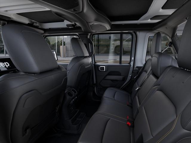 New 2026 Bright White Clear-Coat Exterior Paint Jeep Sahara image 49
