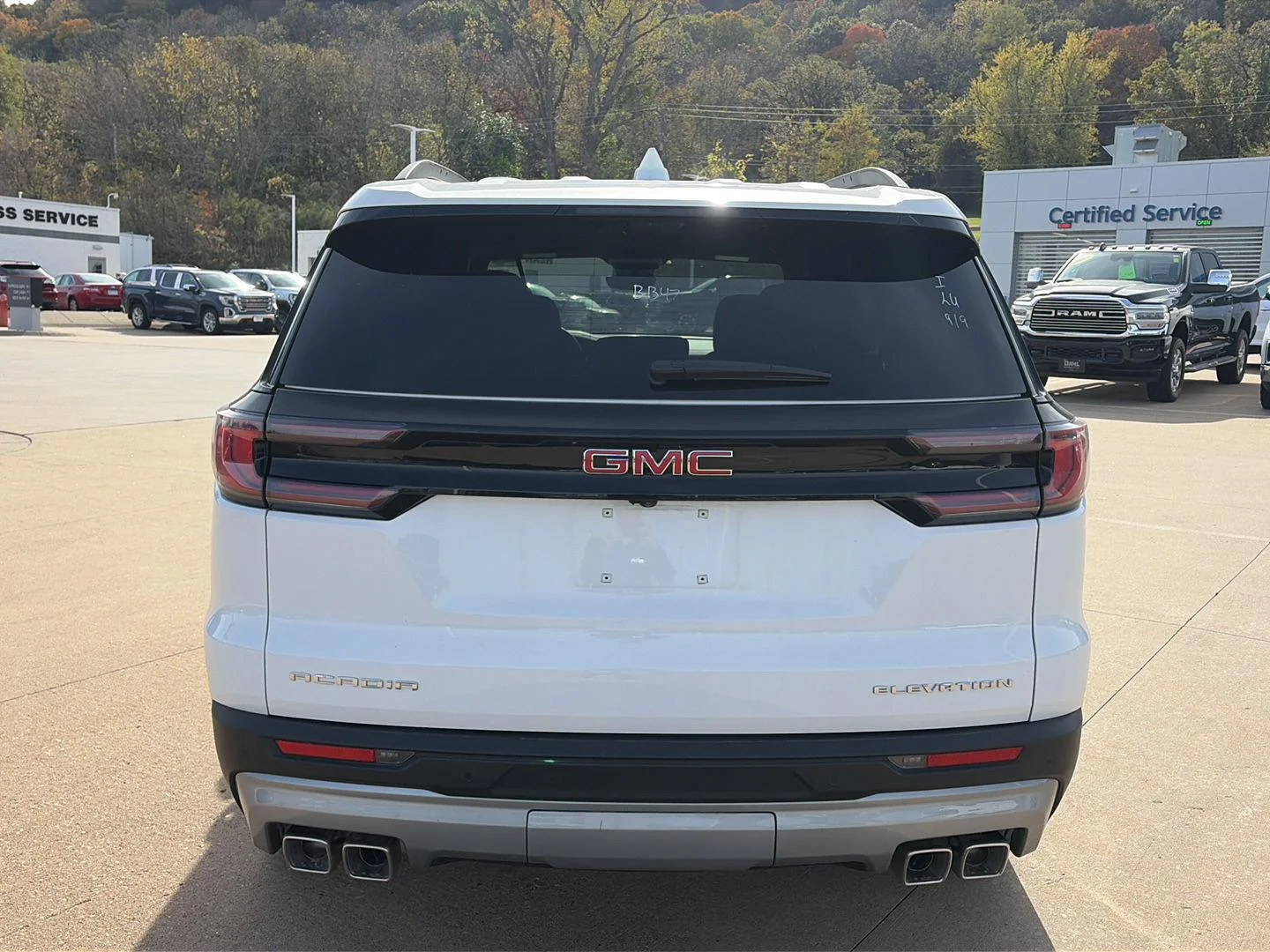Used 2026 Summit White GMC Elevation image 4