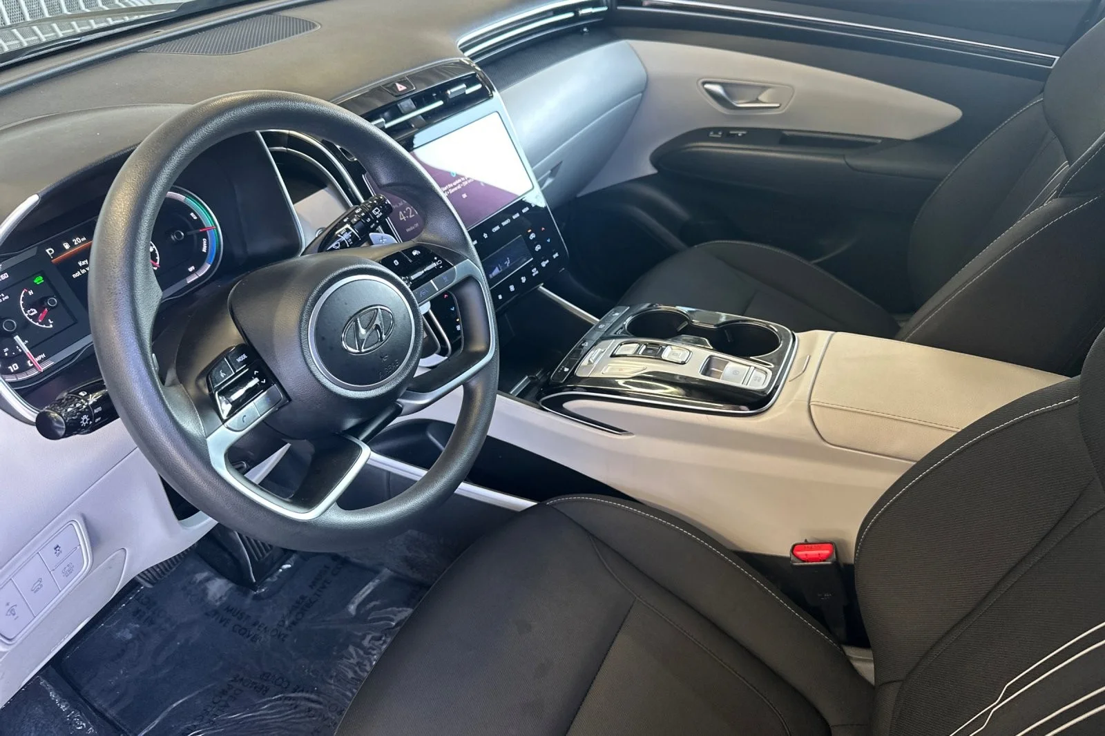 Used 2024 BLACK Hyundai Blue image 9