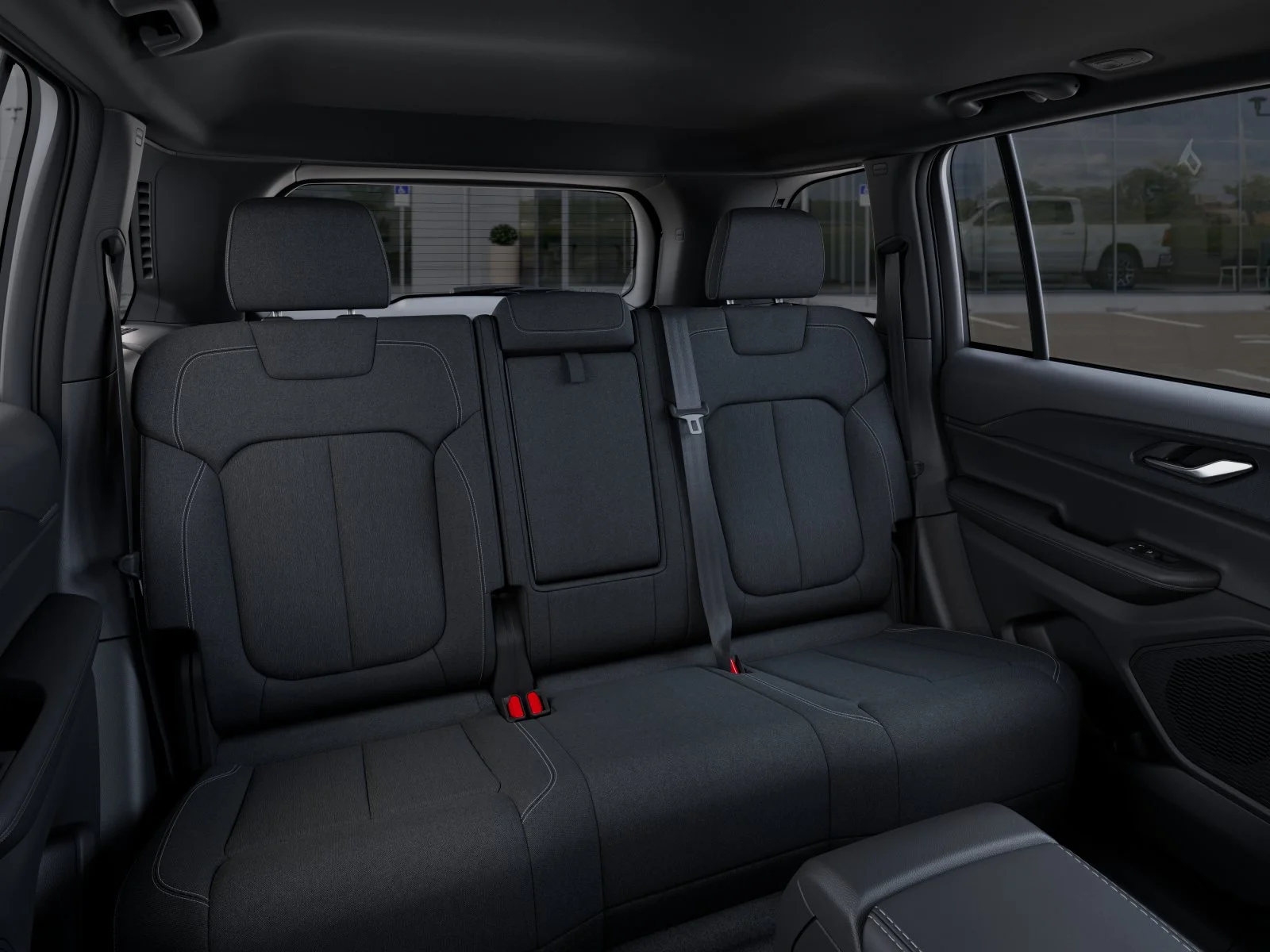 New 2025 Diamond Black Crystal Pearl-Coat Exterior Paint Jeep Laredo X image 46