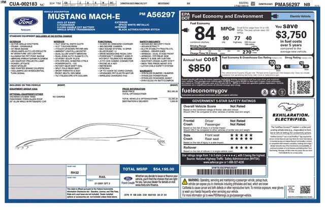 Used 2023 White Ford GT image 21