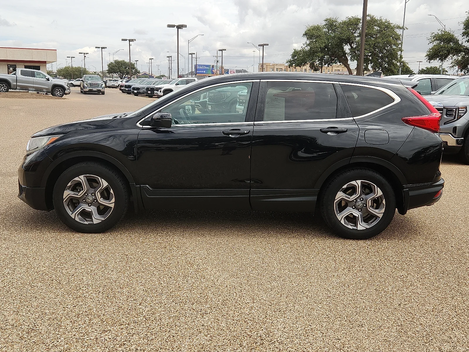 Used 2017 Black Honda EX image 2