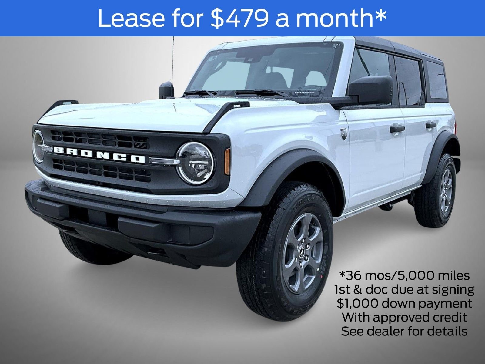 New 2026 Avalanche Gray Ford Big Bend image 1