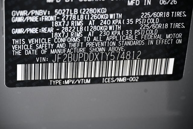 New 2026 Gray Subaru Limited image 21