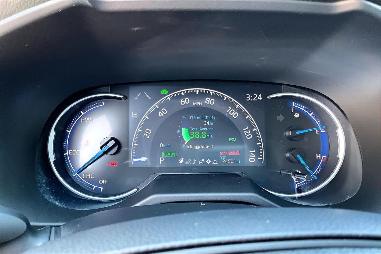 Used 2024 Magnetic Gray Metallic Toyota Hybrid XLE image 26