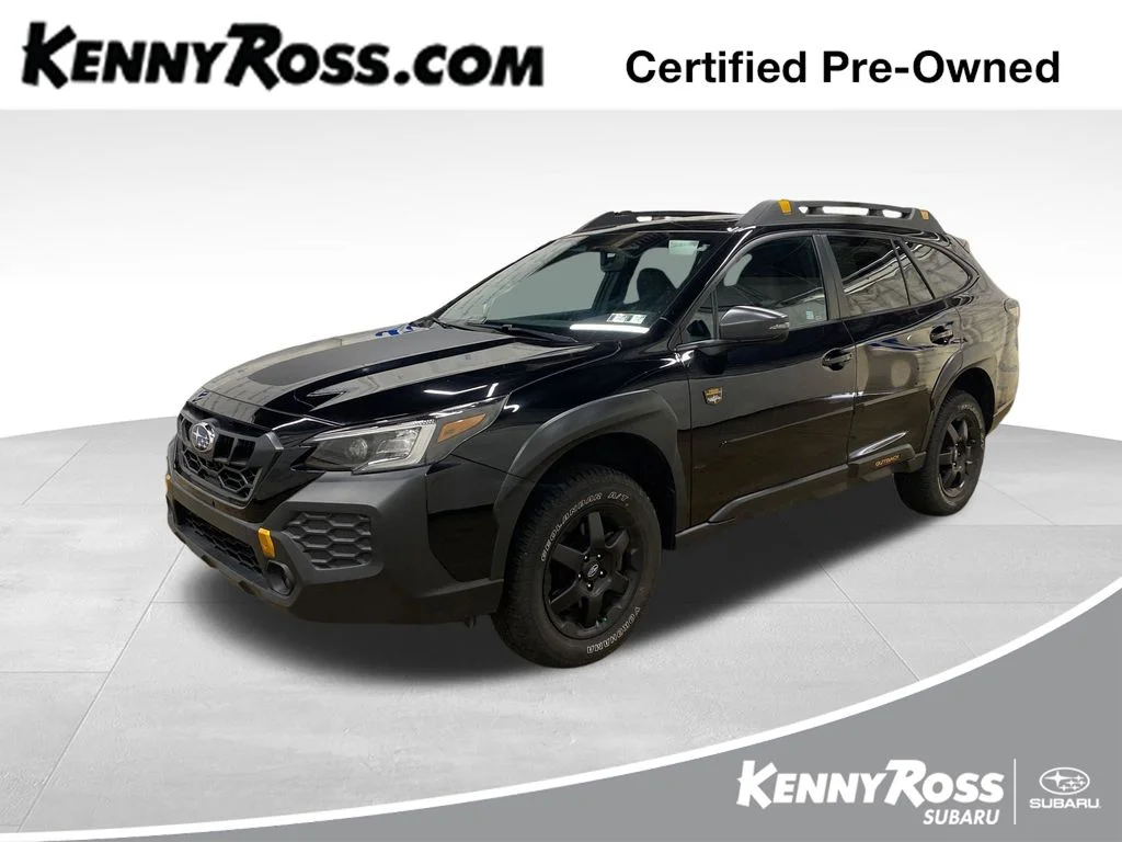 Certified Used 2024 Black Subaru Wilderness image 1