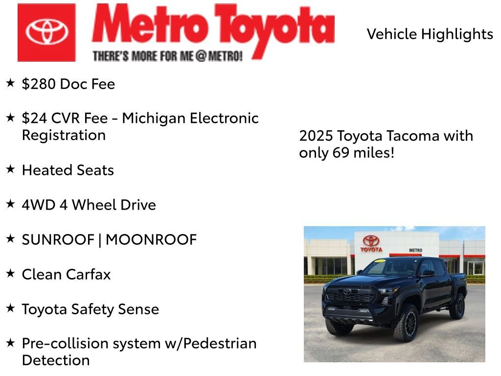Used 2025 Black Toyota TRD Off Road image 8