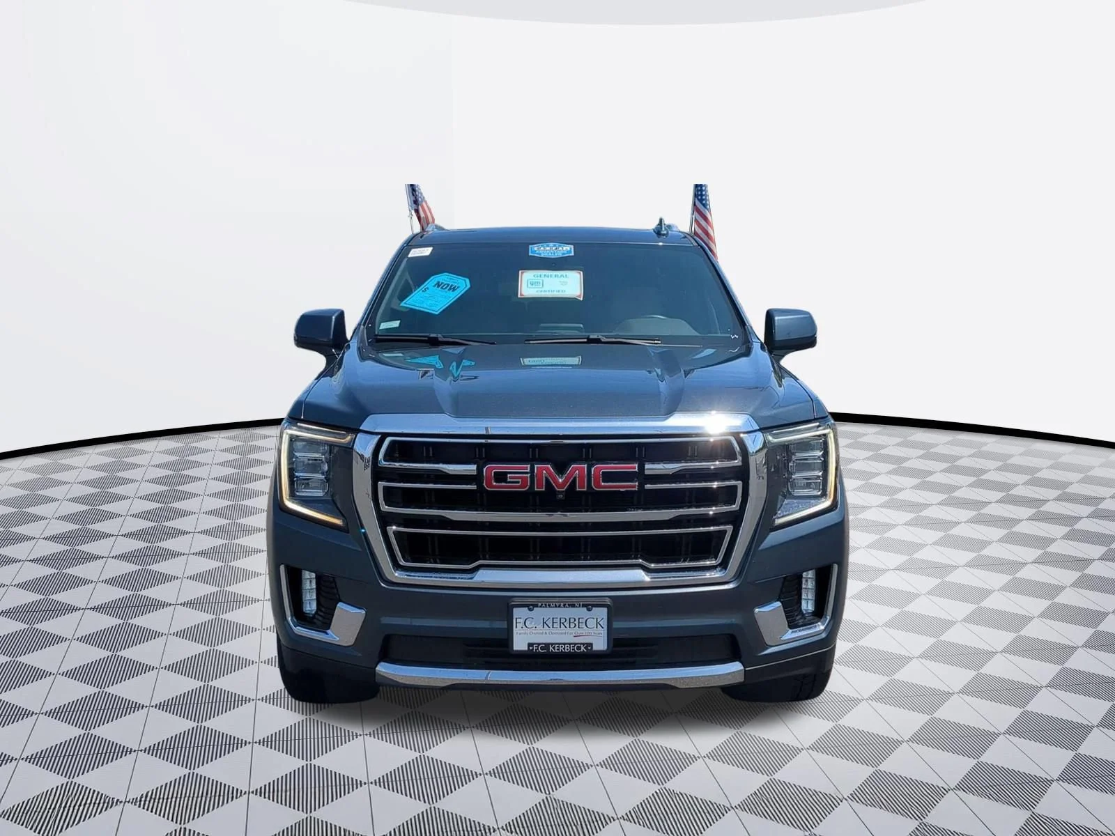 Used 2021 Dark Sky Metallic GMC SLT image 3