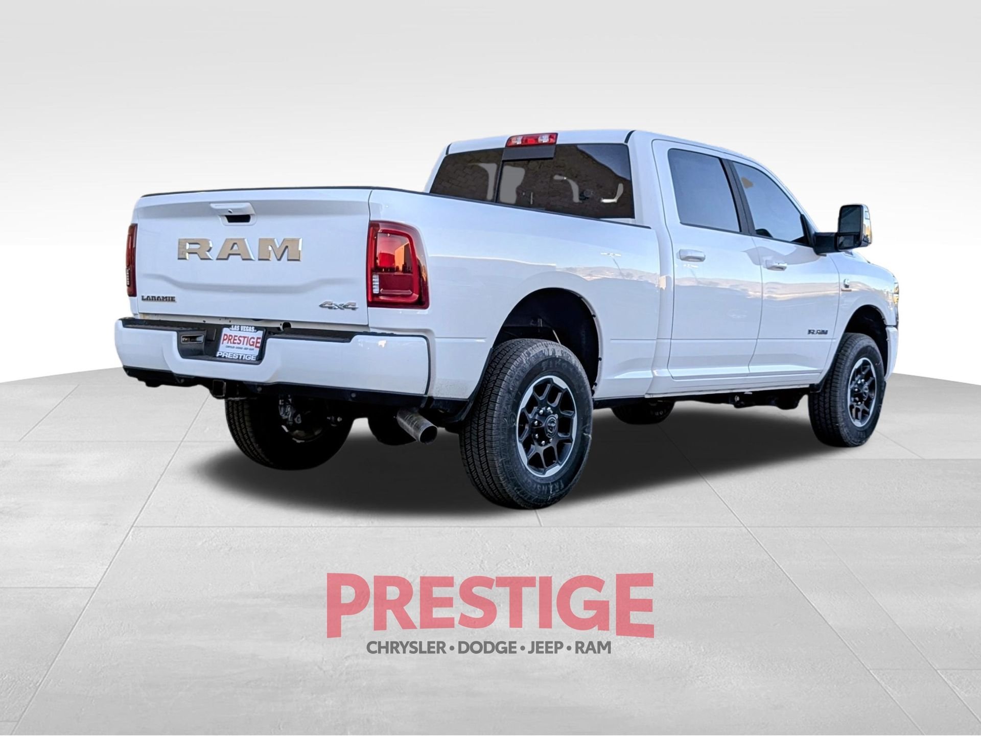 New 2026 Bright White Clear-Coat Exterior Paint RAM Laramie image 5