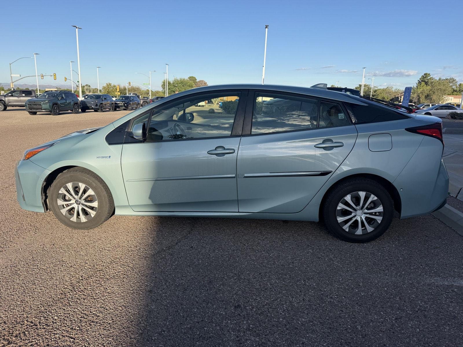 Used 2020 Sea Glass Pearl Toyota LE AWD-e image 2