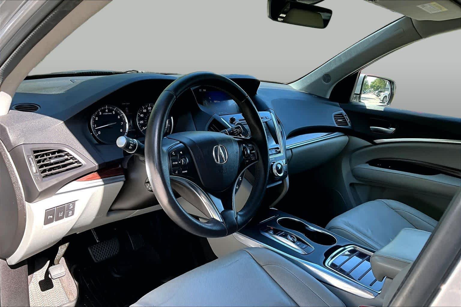 Used 2016 Lunar Silver Metallic Acura w/Advance image 18