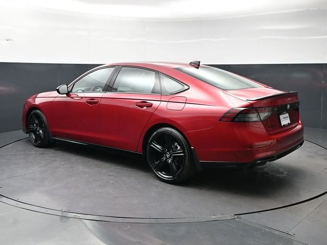 Certified Used 2026 Radiant Red Metallic Honda Sport-L Hybrid image 7