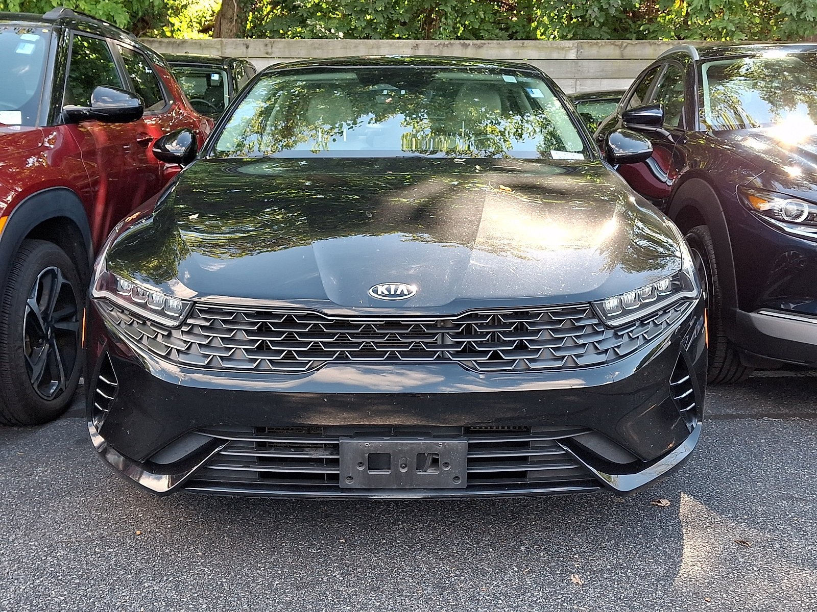 Used 2021 Ebony Black Kia EX image 2
