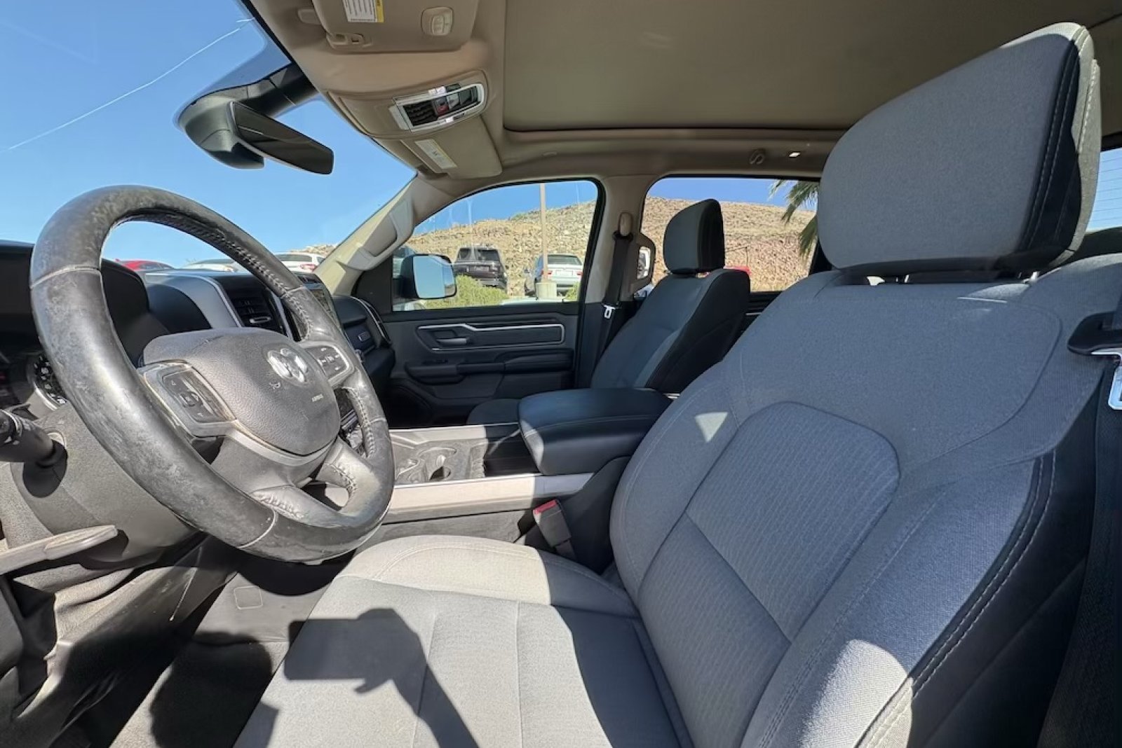 Used 2020 Granite Crystal Metallic Clearcoat Ram Big Horn image 10