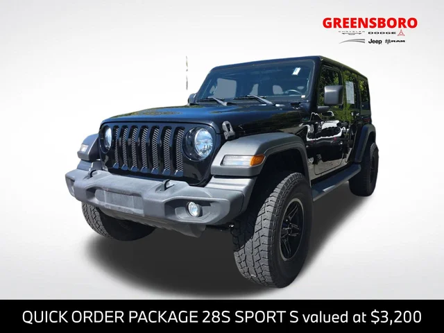 2019 Jeep Wrangler Unlimited Sport S