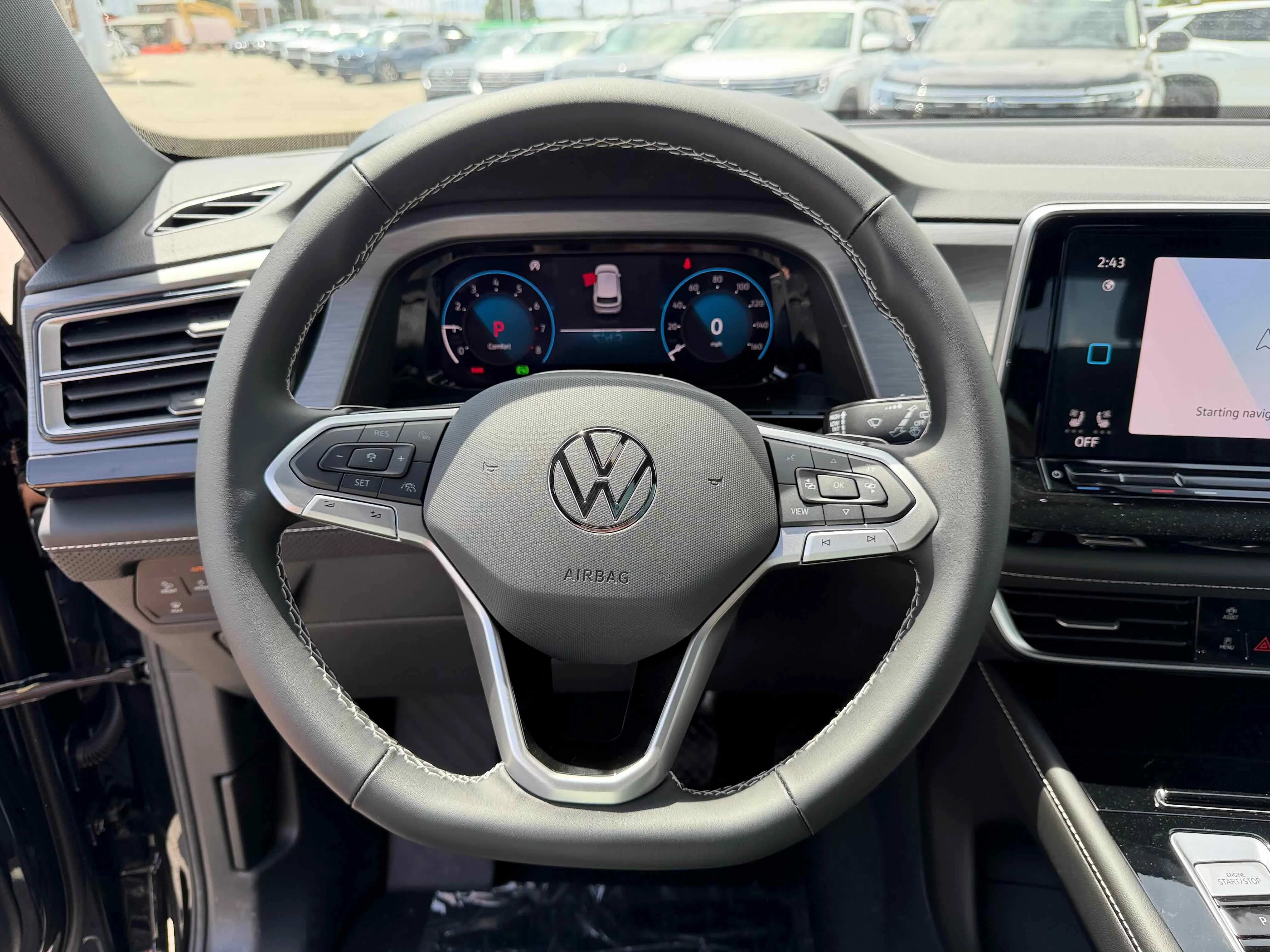 New 2026 Deep Black Volkswagen 2.0T SE w/Technology image 16