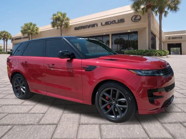 Used 2024 Red Land Rover Dynamic SE image 1