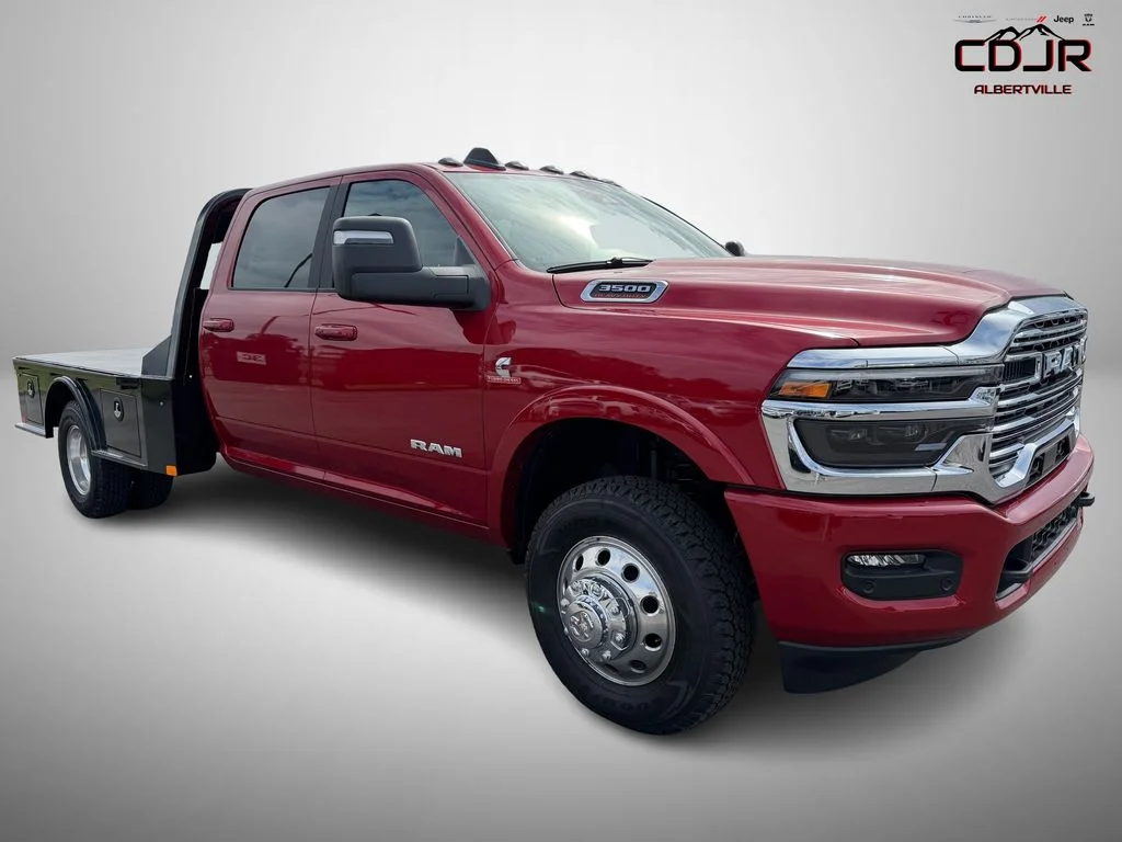New 2026 Molten Red Pearlcoat RAM Laramie image 1