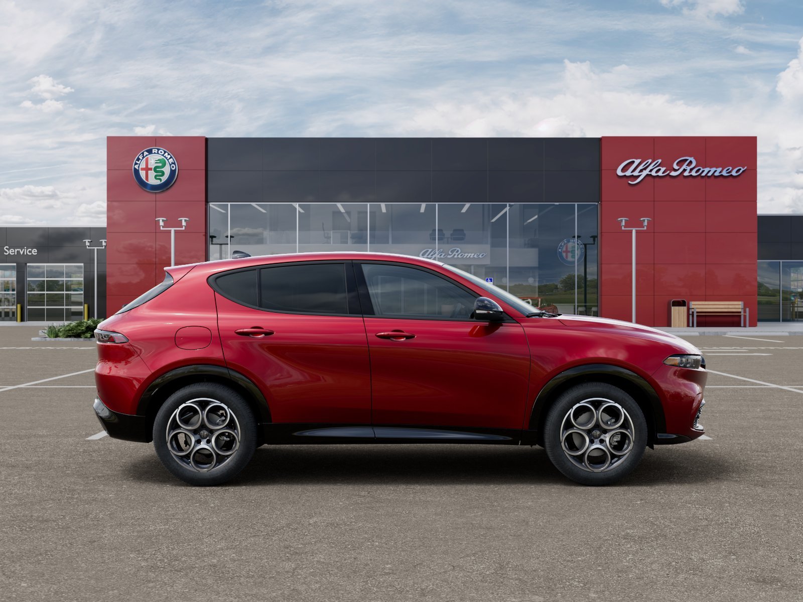 New 2025 Alfa Rosso (Red) Exterior Paint Alfa Romeo Base image 41